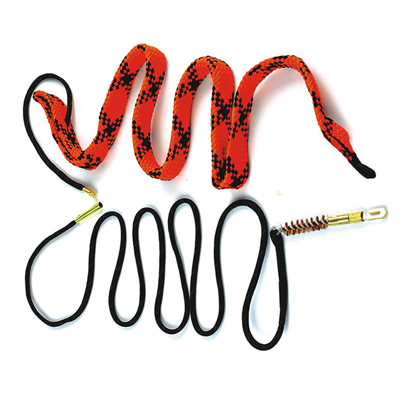 Circular Running Gun Rengöring Bore Rope Snake Extra Borste