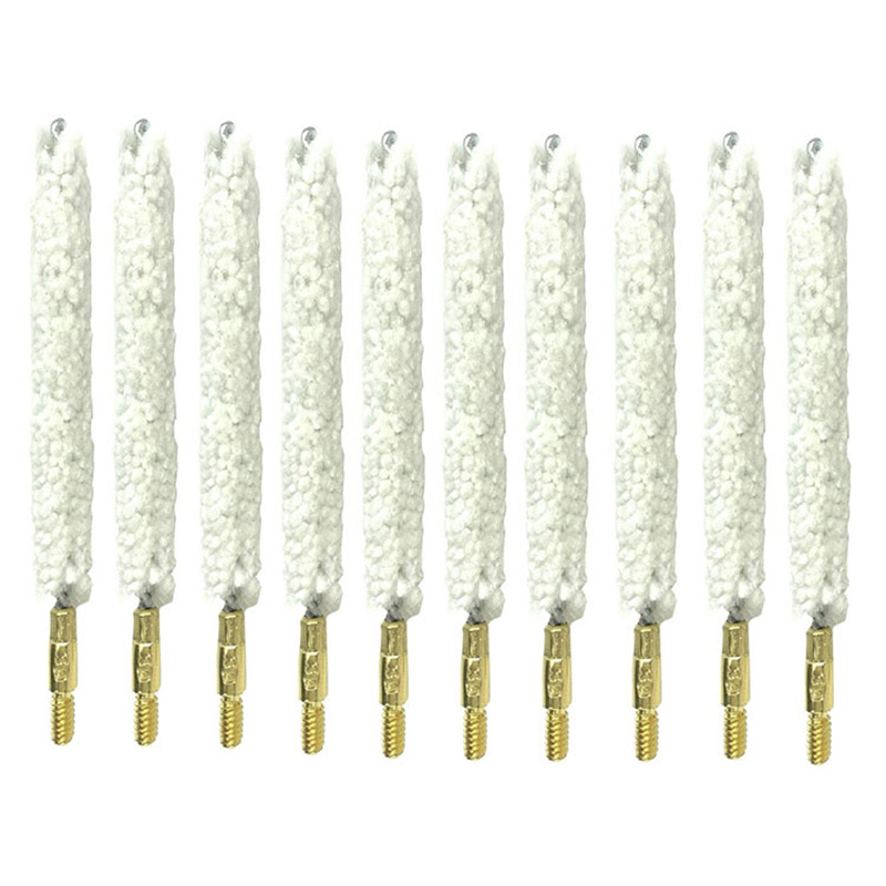 Bomullstrådar Vapenrengöringsmoppar för borrrengöring