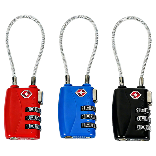 Vapendisplay säkert kabellås