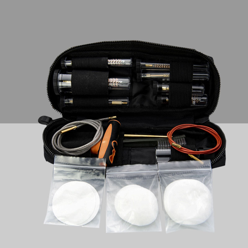 Molle System Gun Cleaning Kit för gevär .177cal. och .223cal. med 2 flexibla kablar