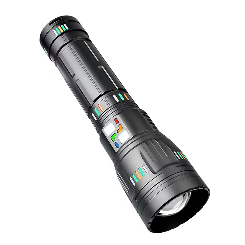 Multifunktionell intensiv ficklampa Type-c