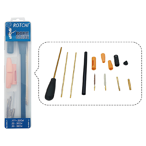 Gevärsats med hålstyrning