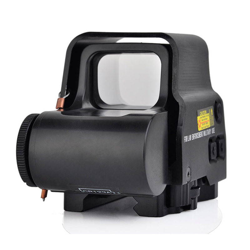 Tactical 558 holografisk sikte med röd grön punkt med 20 mm rälsmonterad kikarsikte Red dot