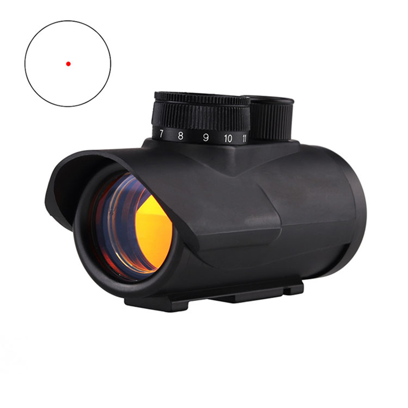 Tactical Hunting 1x30 Red Dot Holographic Sight RGB Dot Sight med 11/20 mm Picatinny Weaver Rail Mount