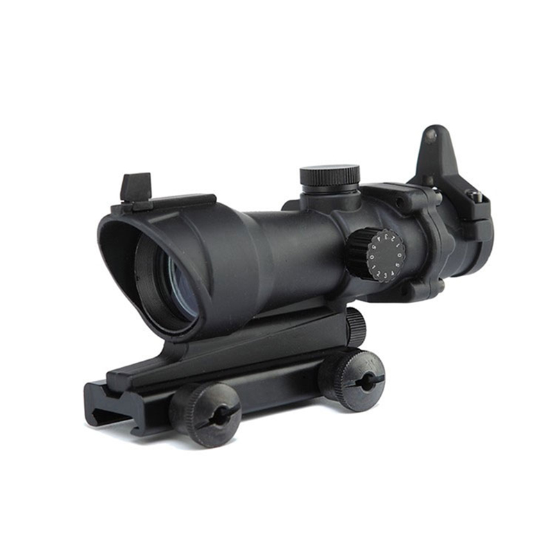 Tactical Hunting 1X32 ACOG M1 Kina Röd Grön Dot Sikte Röd Dot Sikte Riflescope Jaktkikare med 20 mm QD-fäste