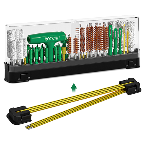 Universal pistolrengöringskit Tillbehör Professionell universaltillbehör för alla pistolrengöringssatser